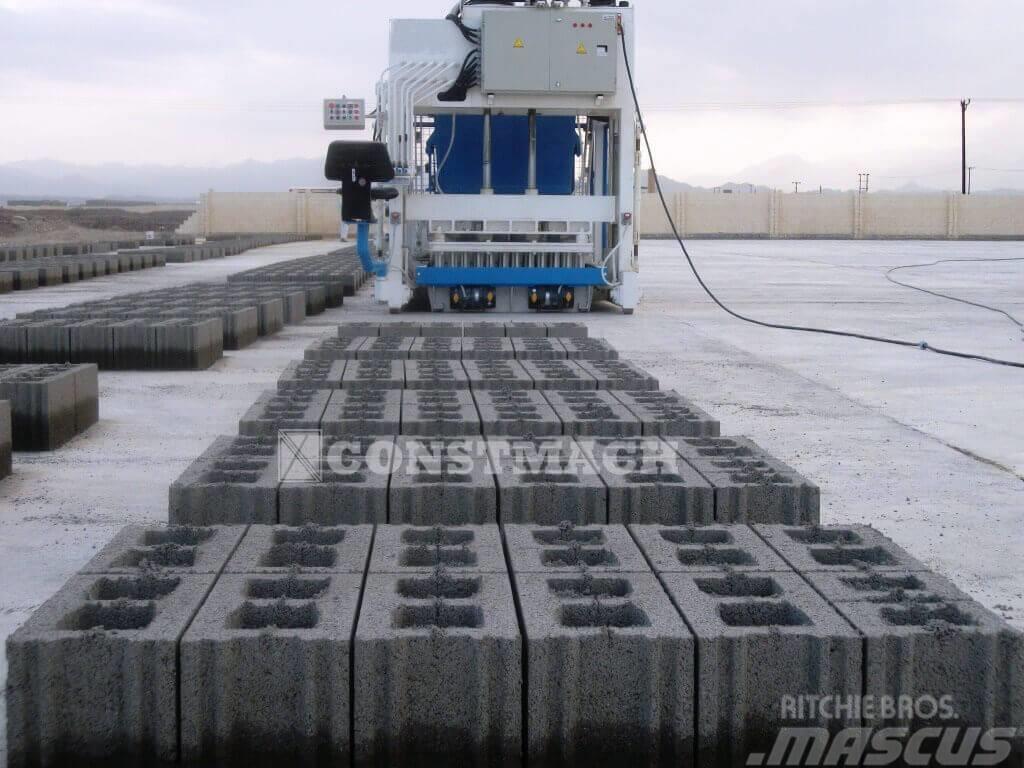 Constmach Portable Concrete Block Making Machine Агрегати для відливання бетонних блоків