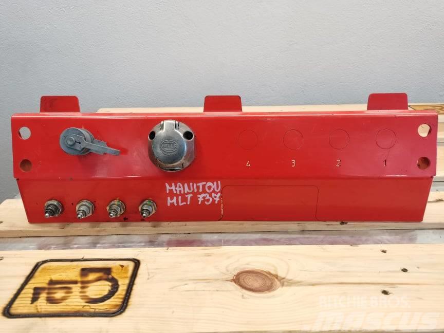 Manitou MLT 737 shield Кабіна