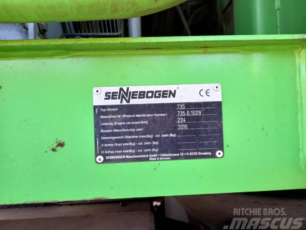 Sennebogen 735 E Перевантажувачі металобрухту/промислові навантажувачі