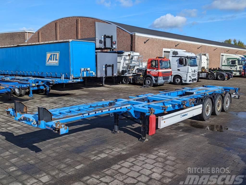 Krone SD 27 3-Assen BPW - LiftAxle - DiscBrakes - 5430kg Напівпричепи для перевезення контейнерів