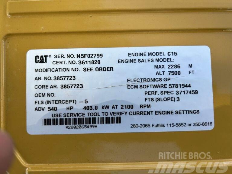 CAT C15 - Unused - 540 HP - Arr. 385-7723 Двигуни