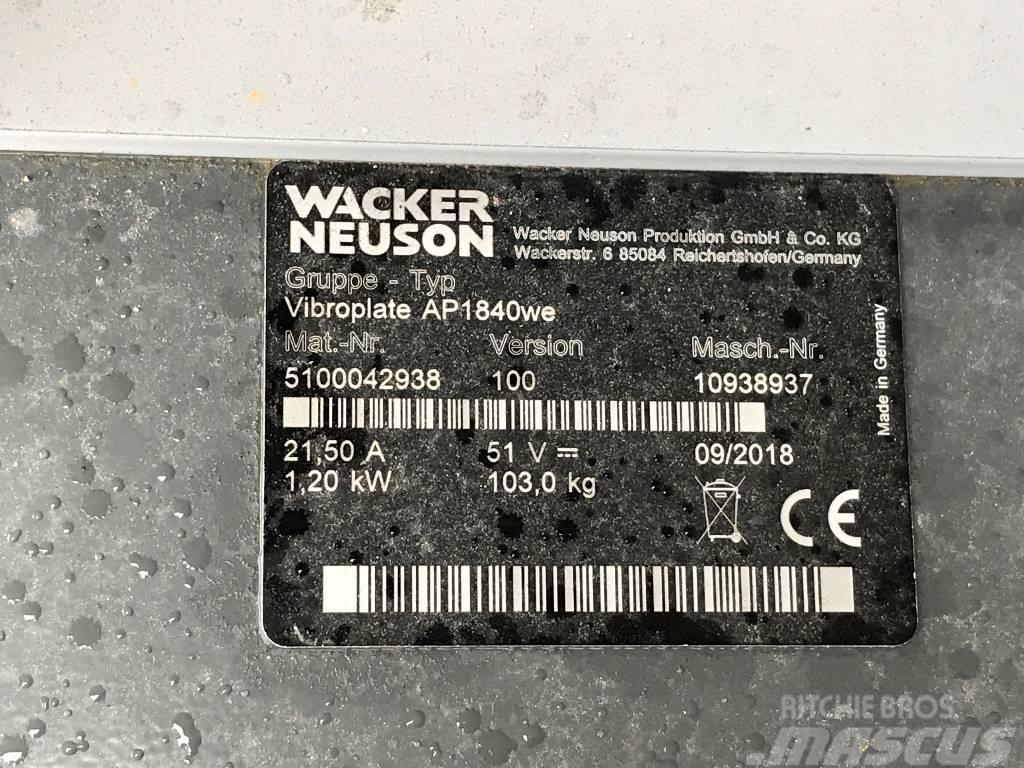 Wacker Neuson AP1840we Віброплити та вібротрамбовки