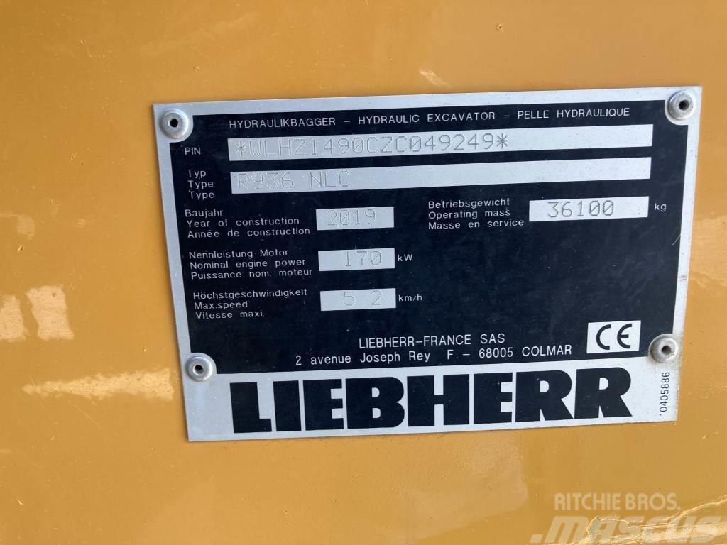 Liebherr R 936 Litronic Гусеничні екскаватори