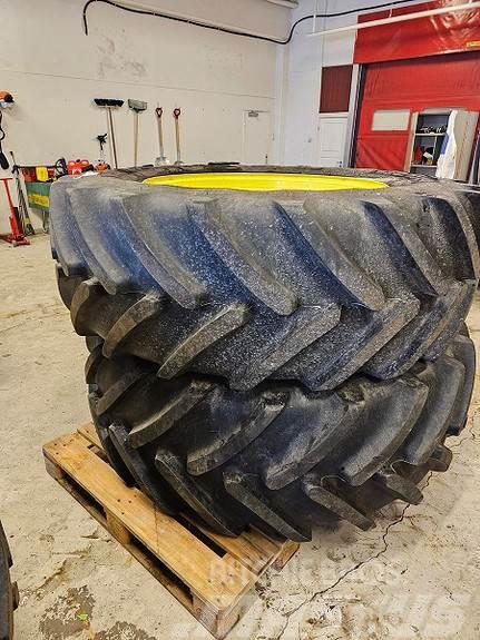 John Deere Hjul par: Michelin Multibib 650/65R42 Ukjent Gul Колеса