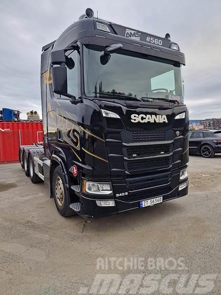 Scania S5408X4*4 Tridem Krokbil Cable lift demountable trucks