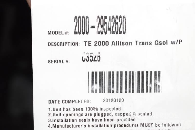 Allison 2000 Коробки передач