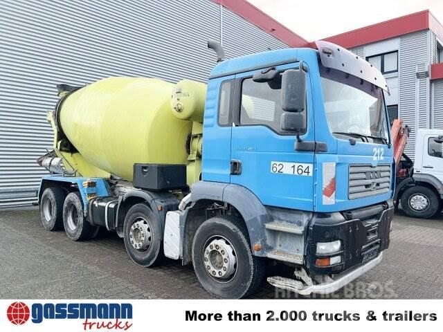 MAN TGA 35.410 8x4 BB, Betonmischer Karrena 10m³ Вантажівки / спеціальні