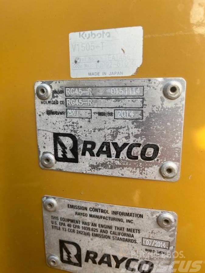 Rayco RG45-R Інше