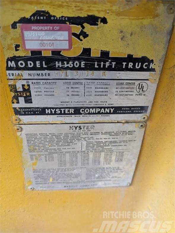 Hyster H150E Дизельні навантажувачі