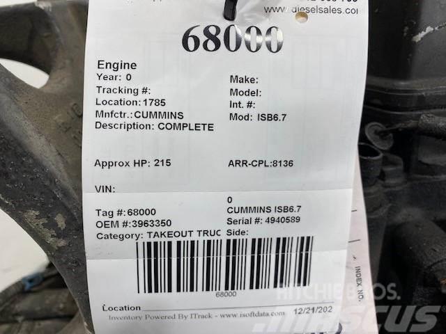 Cummins ISB6.7 Двигуни