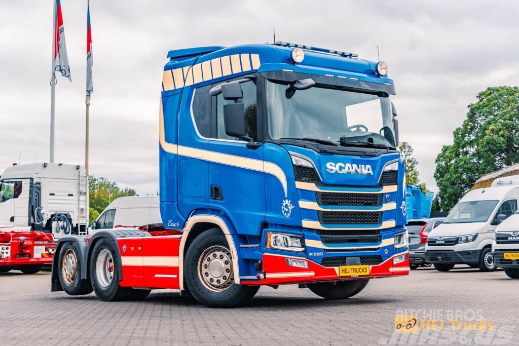 Scania R580 A6x2NB m. Hydraulik Тягачі