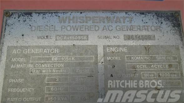 MultiQuip WHISPERWATT DCA150SSK Дизельні генератори