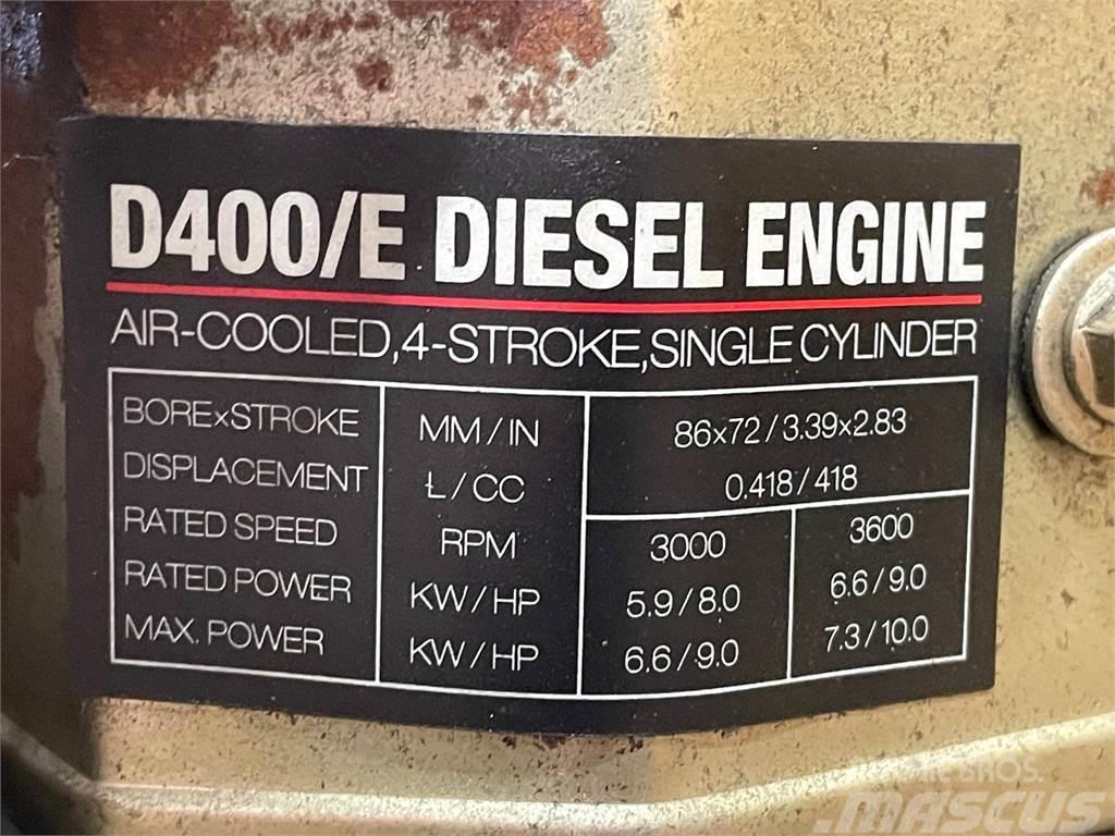  Diesel engine D400/E - 1 cyl. Двигуни