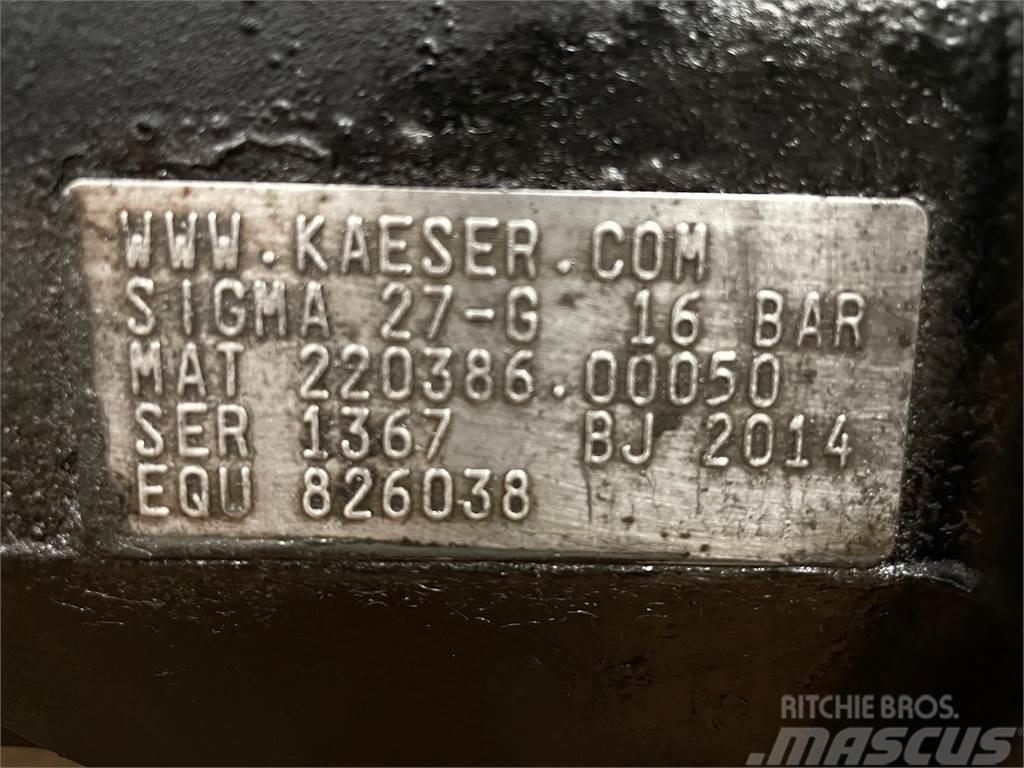  Kompressor ex. Kaeser M122 - 16 Bar Компресори