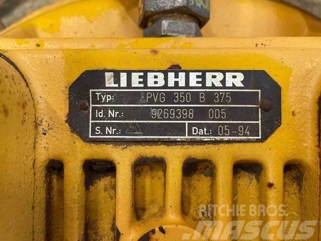 Liebherr gear Type PVG 350 B 375 ex. Liebherr PR732M Інше обладнання
