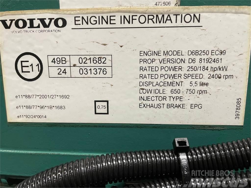 Volvo D6B 250 EC99 motor Двигуни