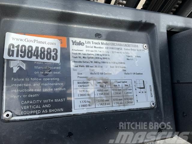 Yale ERC040AGN36TE084 Електронавантажувачі
