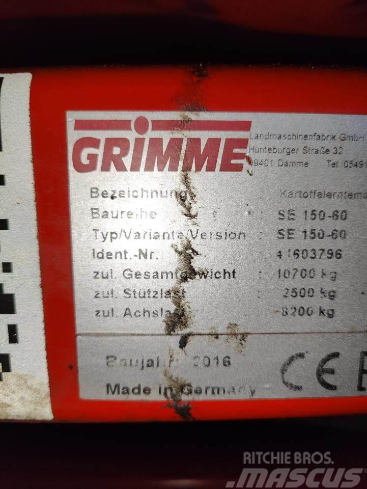 Grimme SE 150-60 UB Картоплезбиральні комбайни