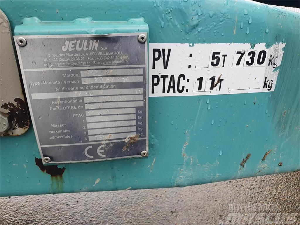 Jeulin ENERGY 17 Завантажувачі змішувальних машин