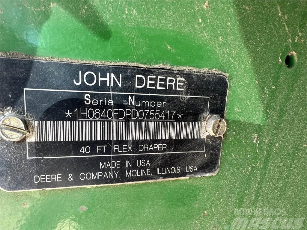 John Deere 640FD Додаткове обладнання для збиральних комбайнів