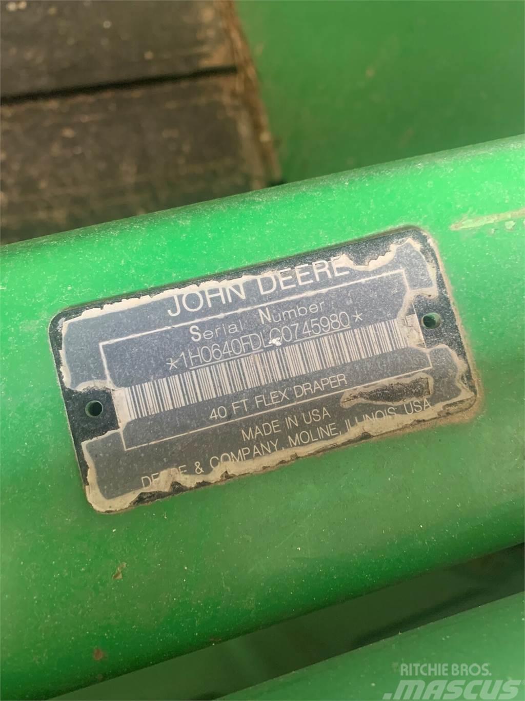 John Deere 640FD Додаткове обладнання для збиральних комбайнів
