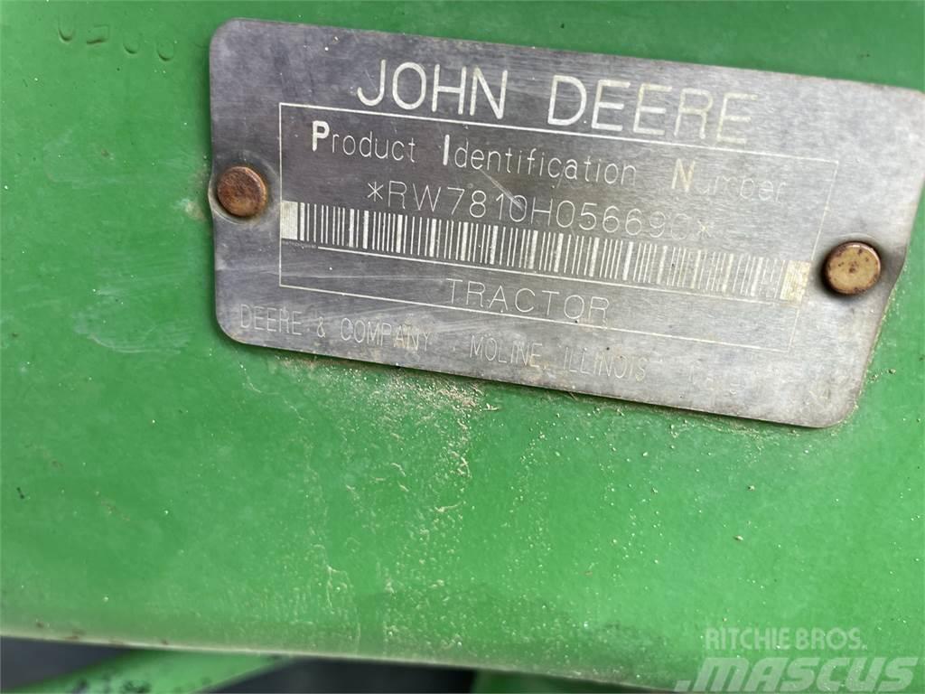 John Deere 7810 Трактори