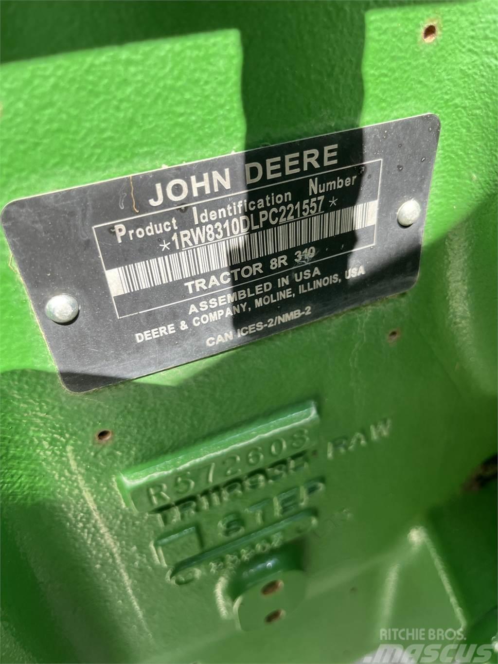 John Deere 8R 310 Трактори