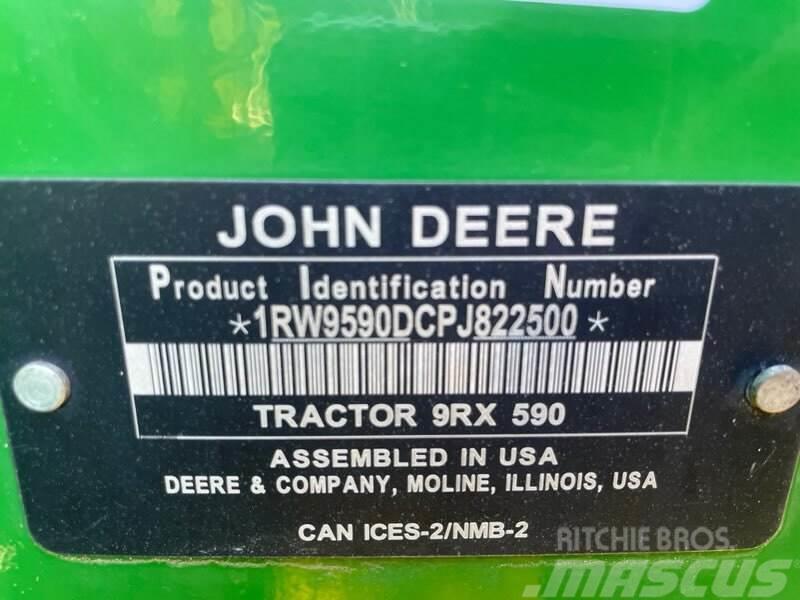 John Deere 9RX 590 Трактори