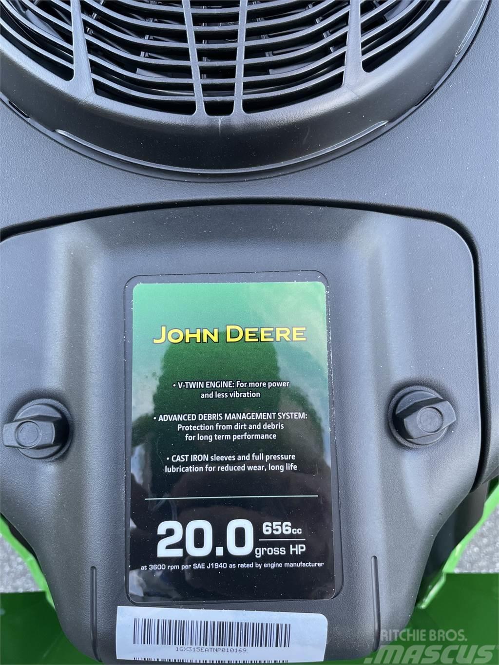 John Deere Z315E Zero turn косарки
