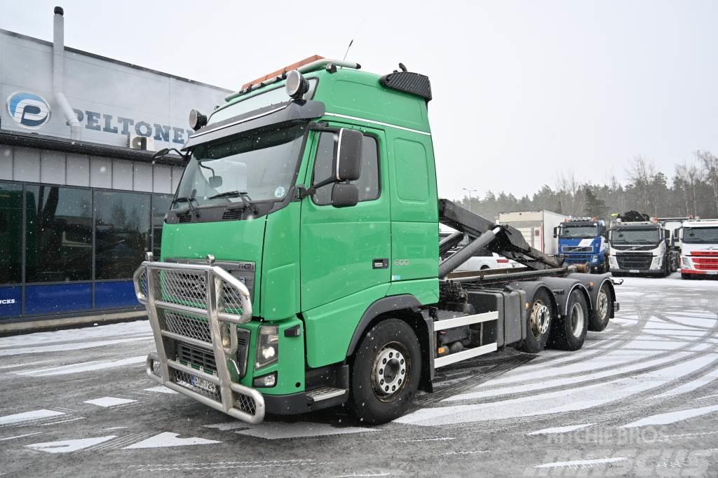 Volvo FH16 600 8x2 Koukku Вантажівки з гаковим підйомом