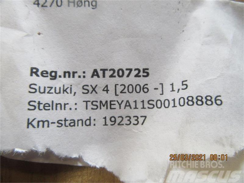  - - -  4 Komplet hjul for Suzuki SX4 Інше обладнання
