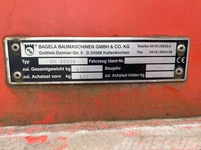 Bagela BA 10000 resin and asphalt recycler 109 Асфальтовкладачі
