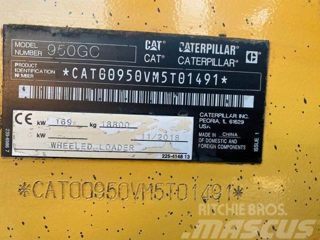 CAT 950GC **BJ2018 *11600H/Klima/WAAGE Фронтальні навантажувачі
