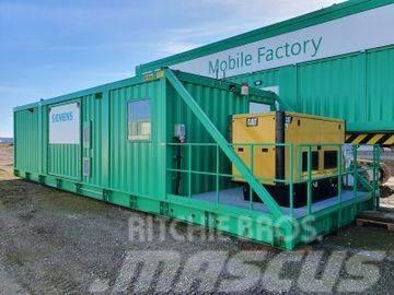  Container,autark,Strom,Hydr.,Druckl.,WC,Küche Дизельні генератори