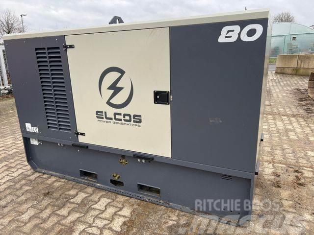 Elcos 80 KVA, Stromerzeuger, Aggregat, Generator Дизельні генератори