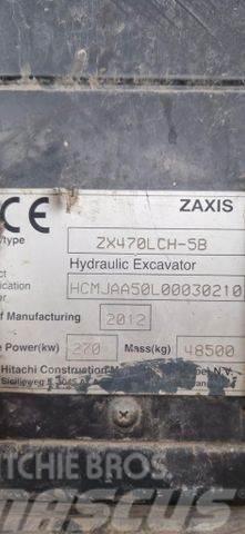 Hitachi ZX 470 LCH Гусеничні екскаватори