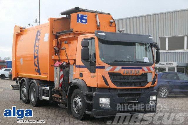 Iveco AD260SY/PS, Terberg, Seitenlader, 30m³, 140tkm Сміттєвози