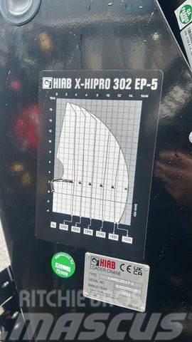  Kran HIAB X-HiPro 302 EP-5 Автокрани