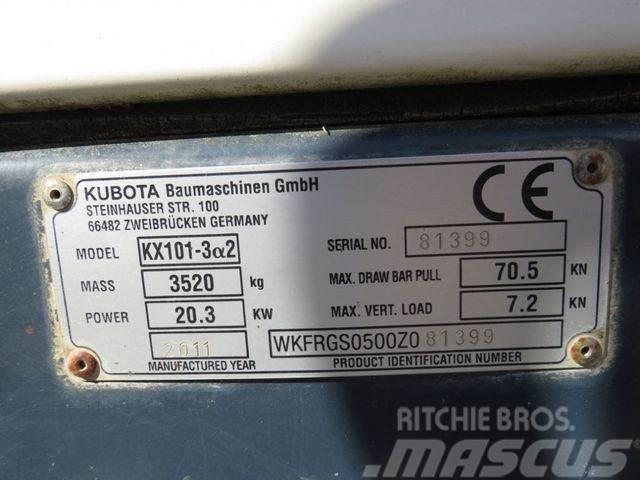 Kubota Minibagger KX 101-3 Minibagger Міні-екскаватори < 7т