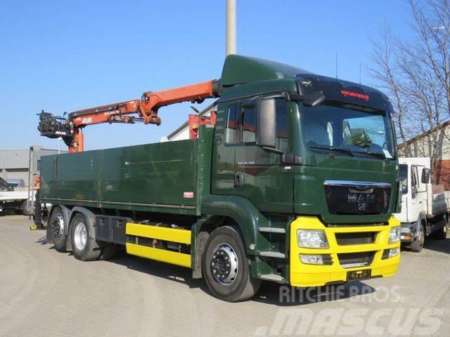 MAN TG-S 26.400 6x2-2 BL Pritsche Heckkran Atlas 165 Вантажівки / спеціальні