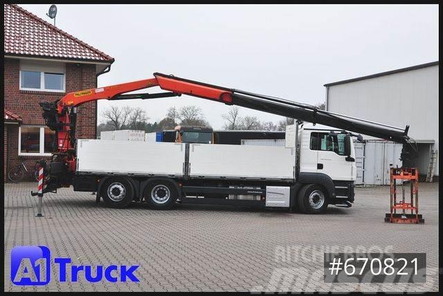 MAN TGS 26.440, Kran PK21000-3L Lenkachse, Вантажівки-платформи/бокове розвантаження