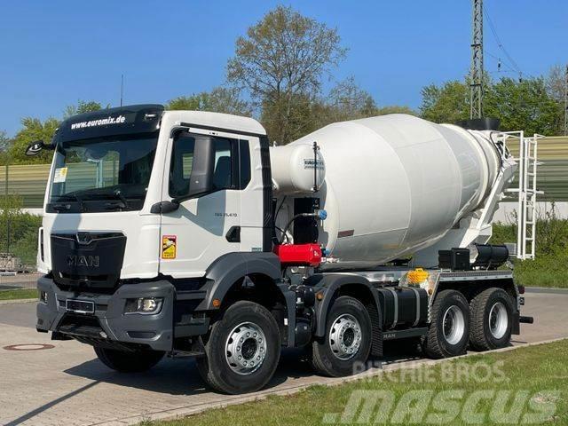 MAN TGS 37.480 Euromix MTP EM 10 L Concrete trucks
