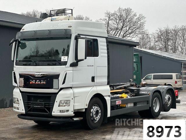 MAN TGX 26.480 6x2 Euro6 HIAB-Abrollkipper Вантажівки з гаковим підйомом