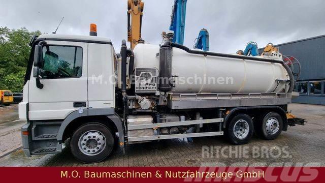 Mercedes-Benz Actros 2541 / Saug- &amp; Druckwagen / FFG Aufbau  Комбі/Вакуумні вантажівки