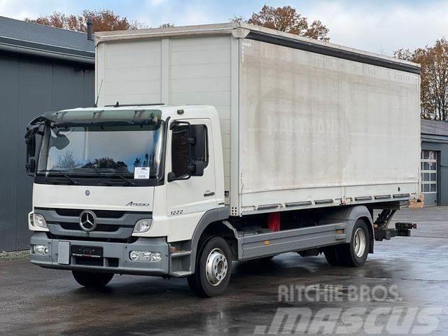 Mercedes-Benz Atego 1222L EU5 m. Bär Ladebordwand Тентовані вантажівки
