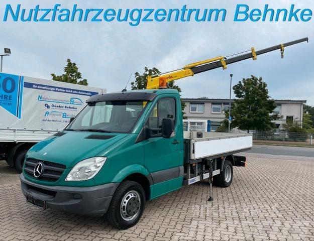 Mercedes-Benz Sprinter 519 CDI Pritsche / Hyva Kran 4,2m=600kg Автокрани