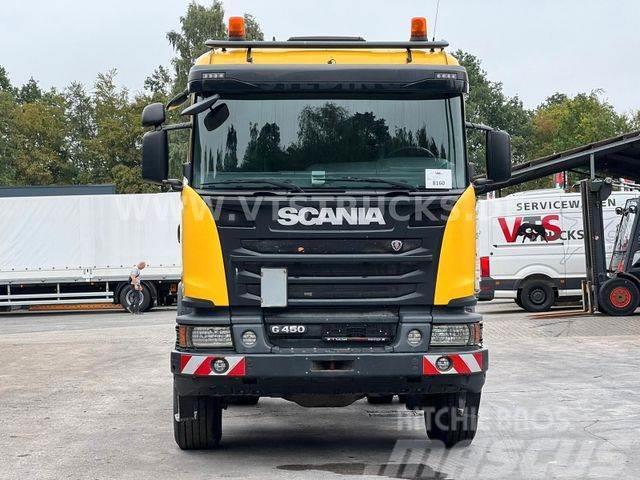 Scania G450 4x4 Euro 6 SZM Kipphydraulik Тягачі
