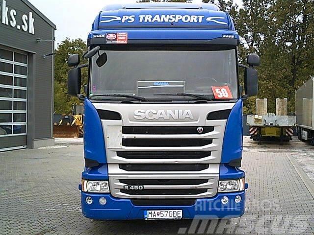 Scania R450 HIGHLINE Schubbodenhydraulik Тягачі