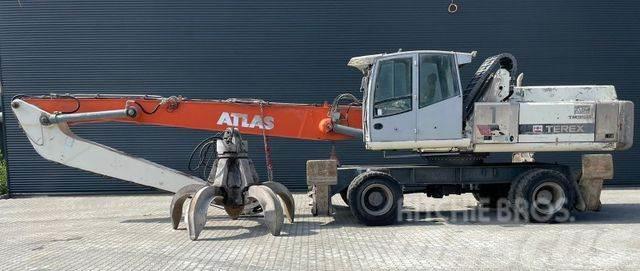 Terex Atlas TM350 *Bj2008/14500h/ZSA/Motorschaden* Колісні екскаватори