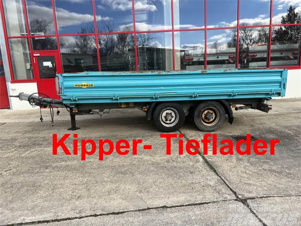 Humbaur HTK 10 50 24 Tandem Kipper- Tieflader Самоскиди